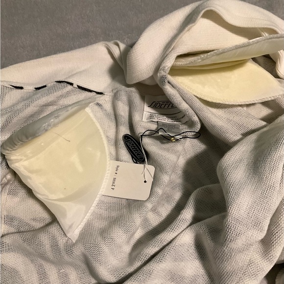 Side Effects Zebra Print Knit Sweater Cardigan. - Picture 7 of 7